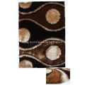 Polyester Shaggy Rugs with pofuse designs